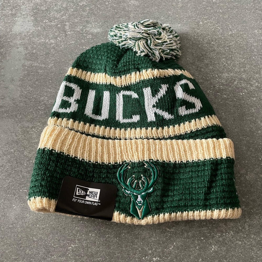 PRICE IS FIRM Brand new Milwaukee Bucks beanie